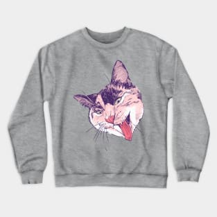 Wassup Calico Kitty! Crewneck Sweatshirt